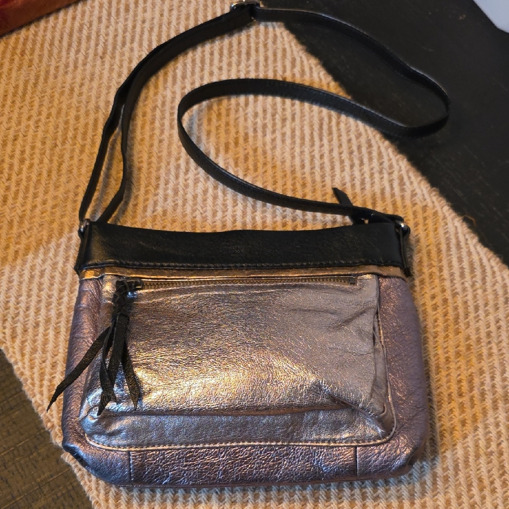 The SAK Sanibel Metallic Crossbody